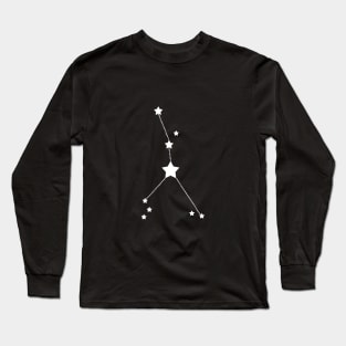 Cancer Stars Zodiac Constellation Long Sleeve T-Shirt